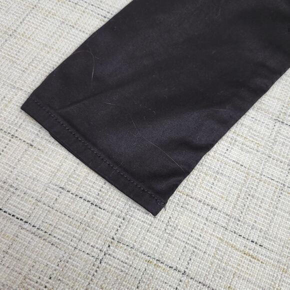 NWT Splendid High Waist Ankle Skinny Jeans Black Lace Hem 25 - Picture 6 of 7